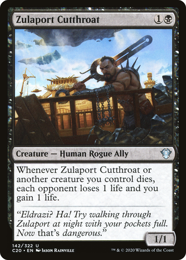 MAGIC: THE GATHERING  - Zulaport Cutthroat (C20-142) - Commander 2020
