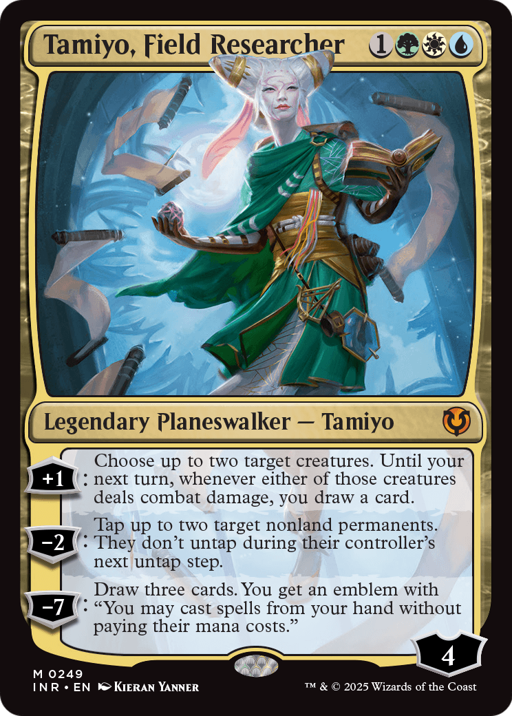 MAGIC: THE GATHERING  - Tamiyo, Field Researcher (INR-249) - Innistrad Remastered Foil