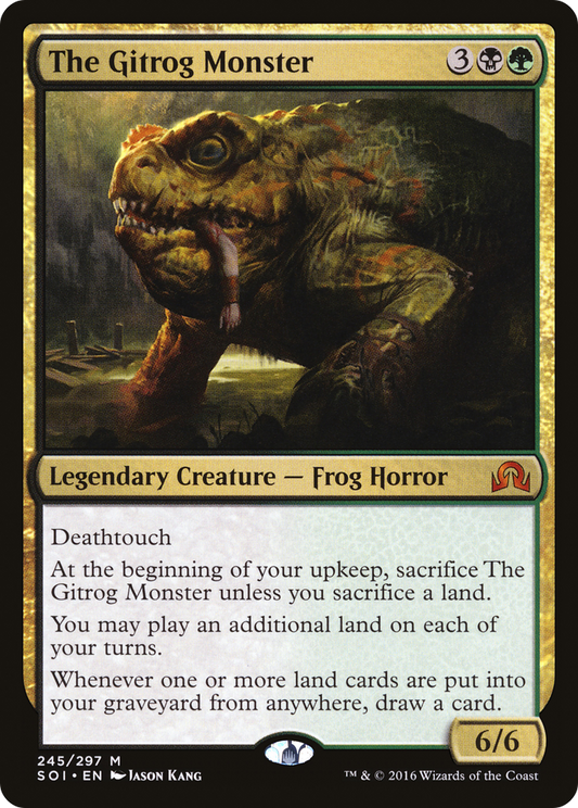 MAGIC: THE GATHERING  - The Gitrog Monster (SOI-245) - Shadows over Innistrad