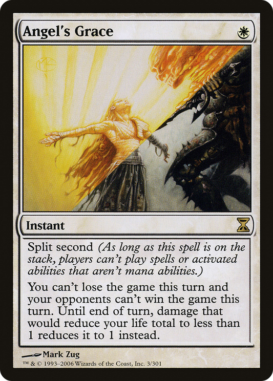 MAGIC: THE GATHERING  - Angel's Grace (TSP-003) - Time Spiral