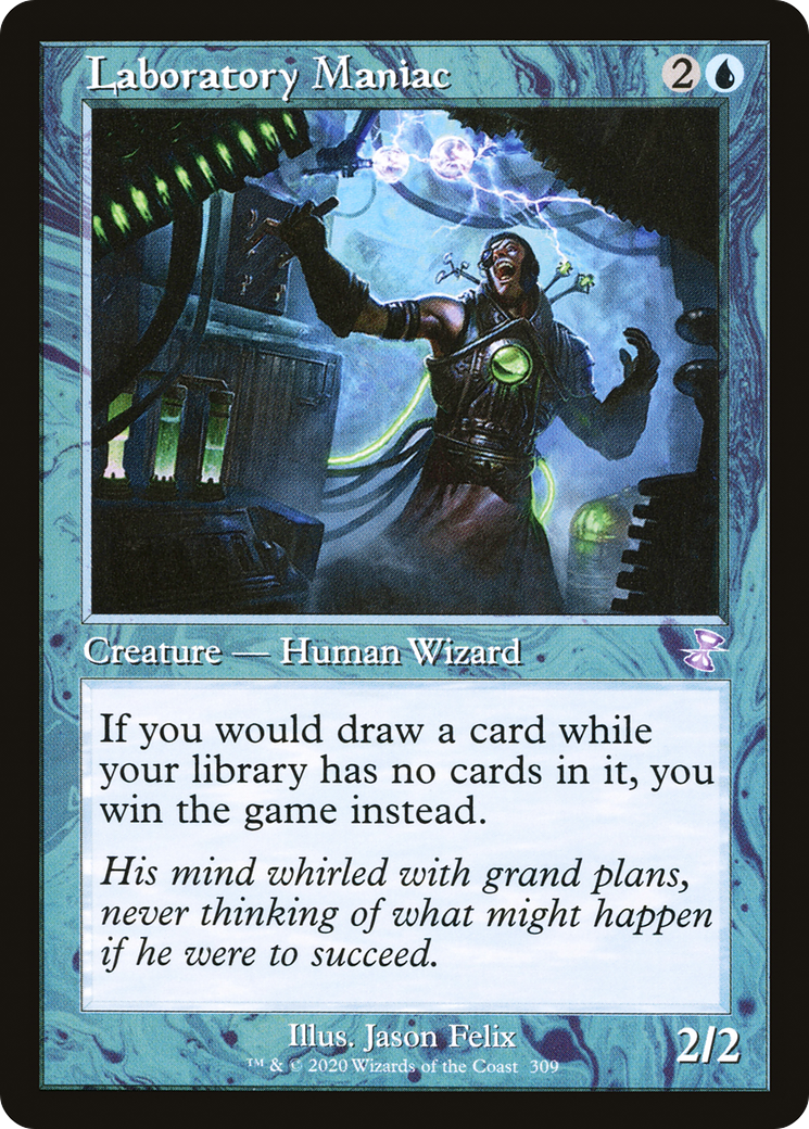 MAGIC: THE GATHERING  - Laboratory Maniac (TSR-309) - Time Spiral Remastered Foil