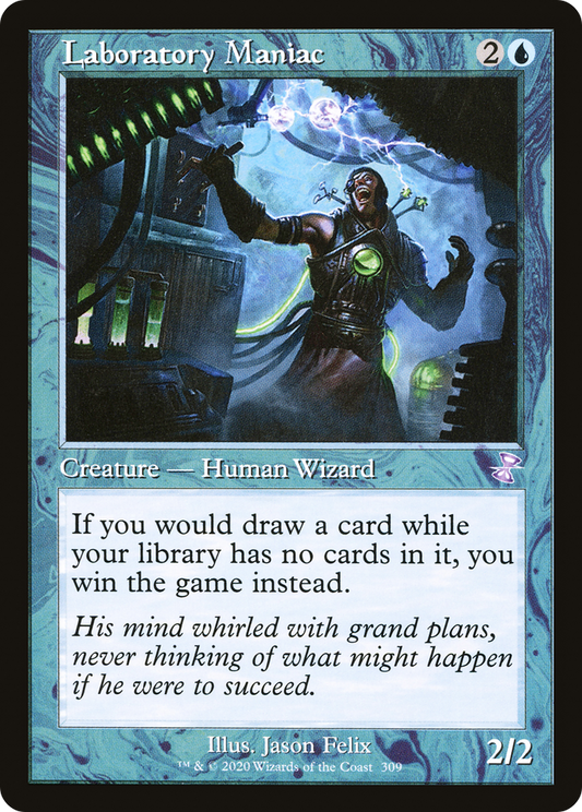 MAGIC: THE GATHERING  - Laboratory Maniac (TSR-309) - Time Spiral Remastered