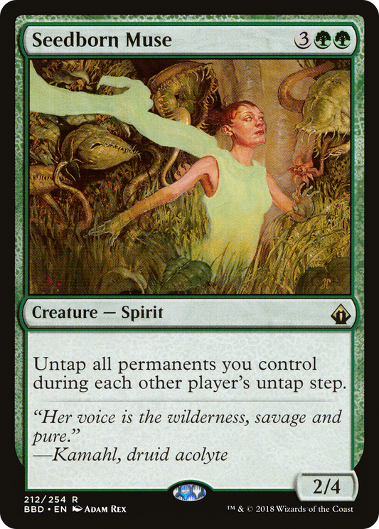 MAGIC: THE GATHERING  - Seedborn Muse (BBD-212) - Battlebond