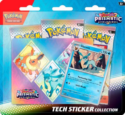 POKEMON TCG - Prismatic Evolutions Tech Sticker Collection [Glaceon]