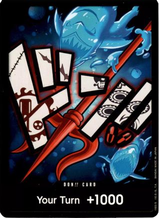 ONE PIECE TCG - DON!! Card (Hody Jones) Premium Booster The Best - DON!!