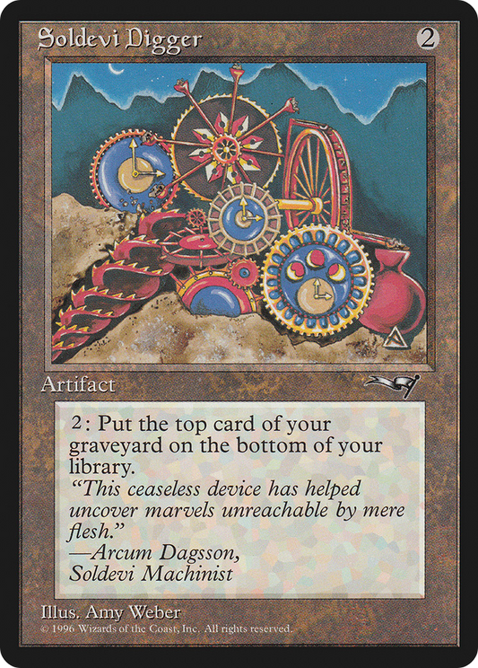 MAGIC: THE GATHERING  - Soldevi Digger (ALL-174) - Alliances