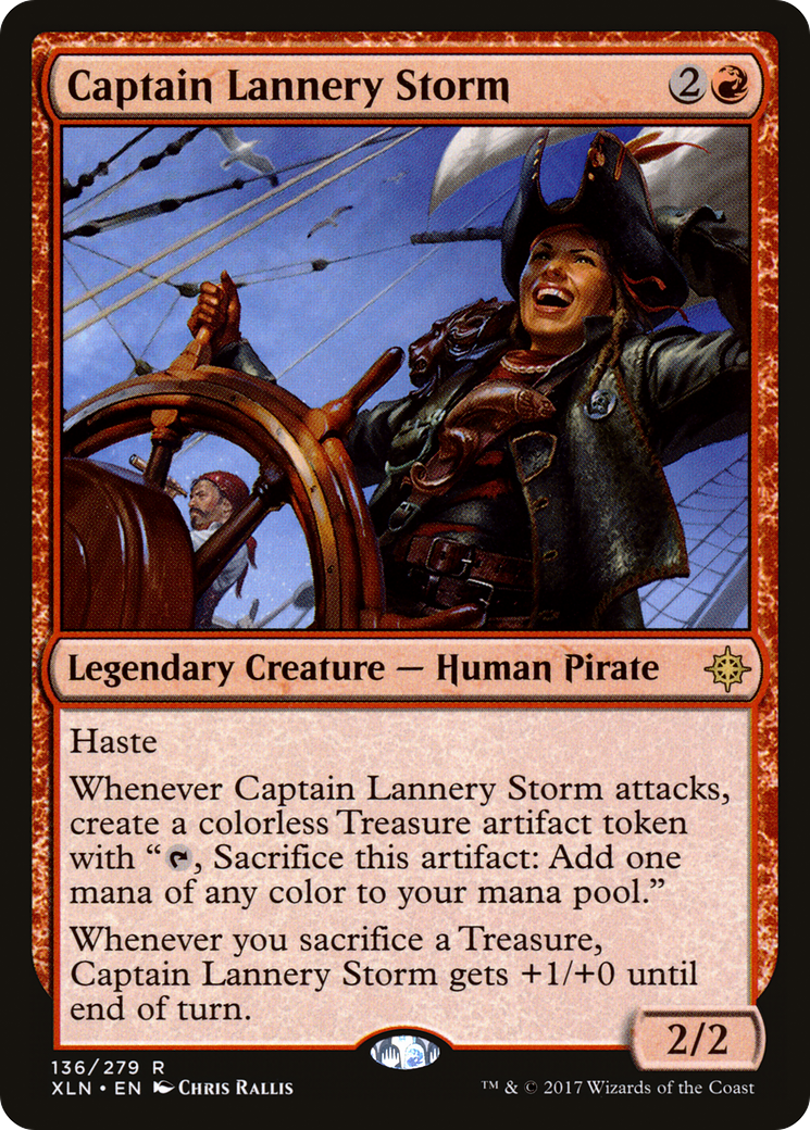 MAGIC: THE GATHERING  - Captain Lannery Storm (XLN-136) - Ixalan
