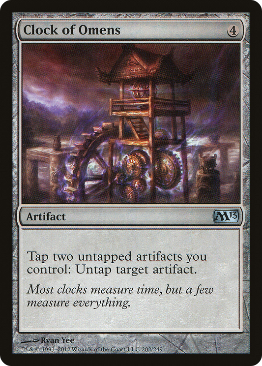 MAGIC: THE GATHERING  - Clock of Omens (M13-202) - Magic 2013