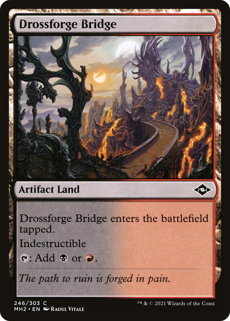 MAGIC: THE GATHERING  - Drossforge Bridge (MH2-246) - Modern Horizons 2 Foil