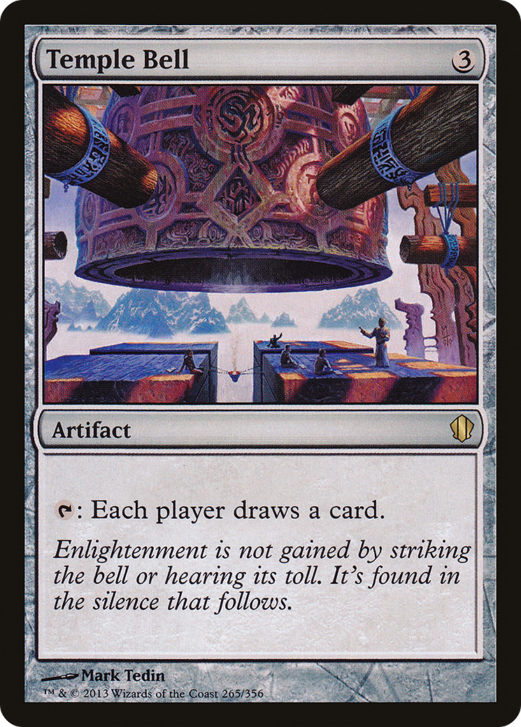 MAGIC: THE GATHERING  - Temple Bell (C13-265) - Commander 2013