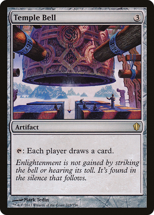 MAGIC: THE GATHERING  - Temple Bell (C13-265) - Commander 2013