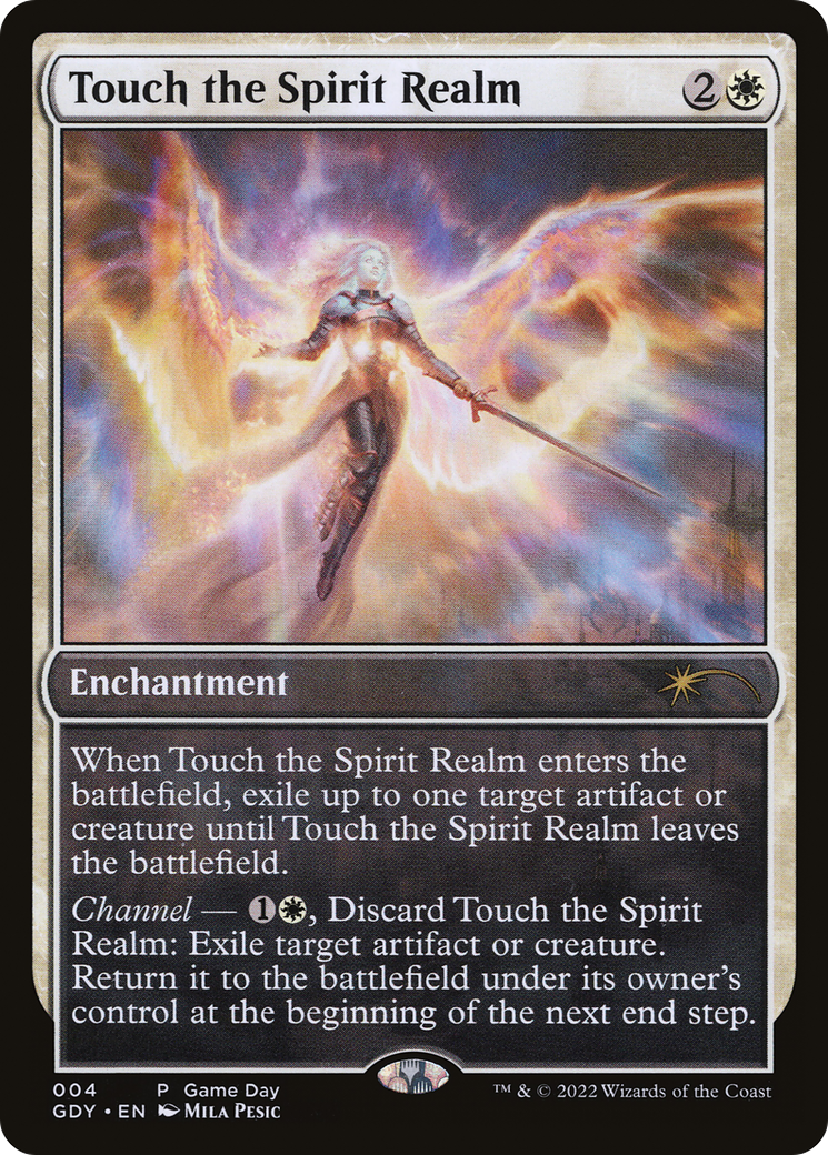 MAGIC: THE GATHERING  - Touch the Spirit Realm (GAME-004) - Game Day Promos