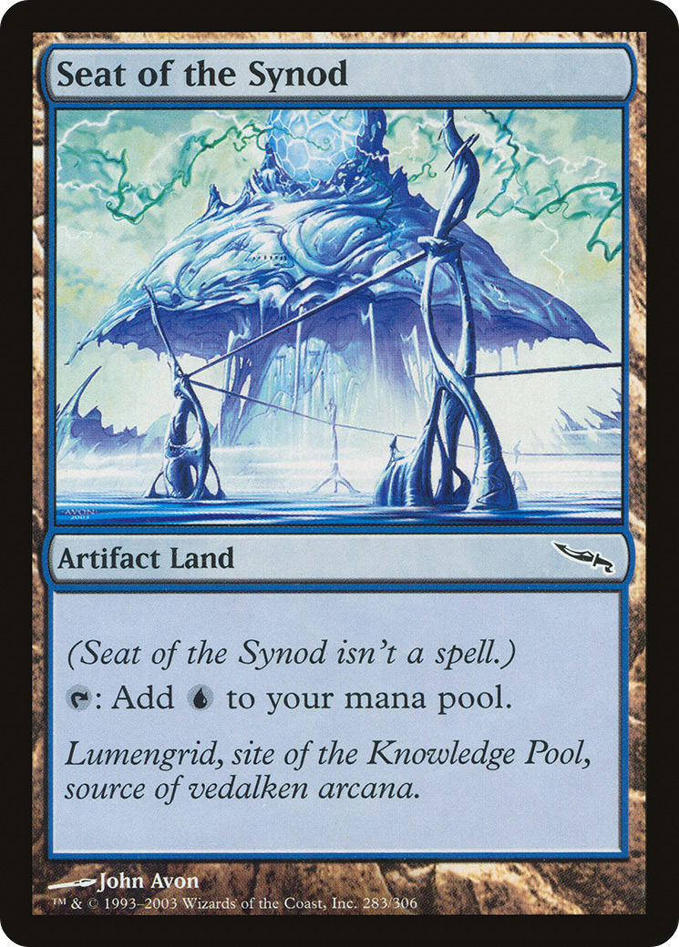 MAGIC: THE GATHERING  - Seat of the Synod (MRD-283) - Mirrodin