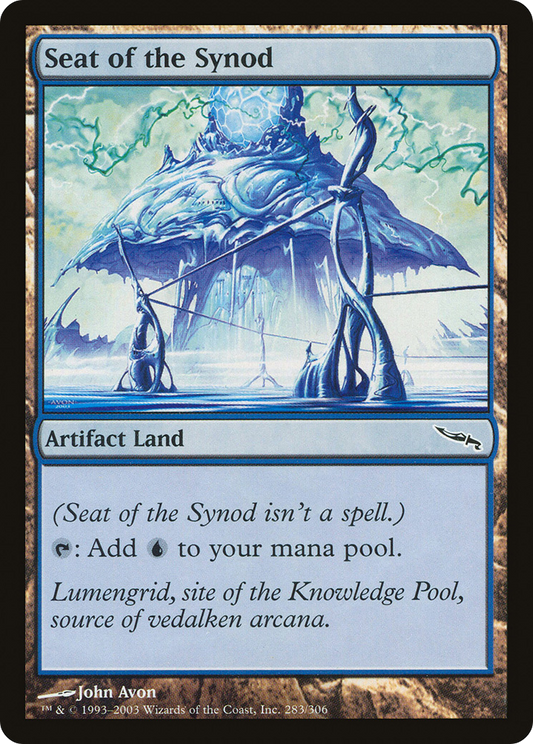 MAGIC: THE GATHERING  - Seat of the Synod (MRD-283) - Mirrodin