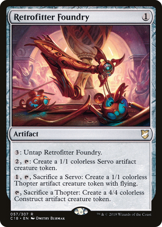 MAGIC: THE GATHERING  - Retrofitter Foundry (C18-057) - Commander 2018