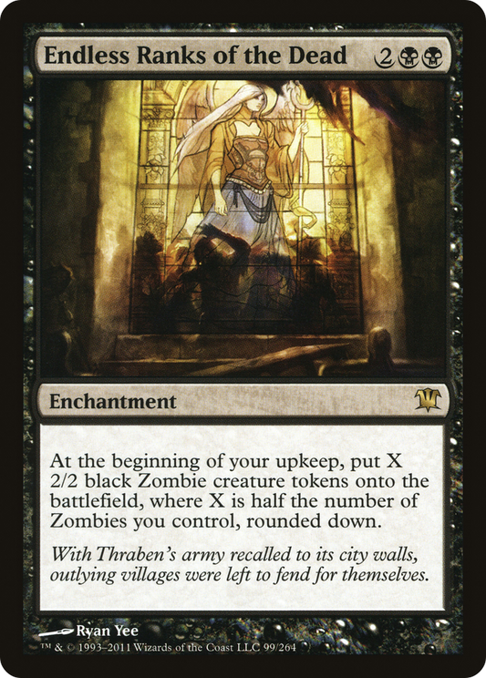 MAGIC: THE GATHERING  - Endless Ranks of the Dead (ISD-099) - Innistrad