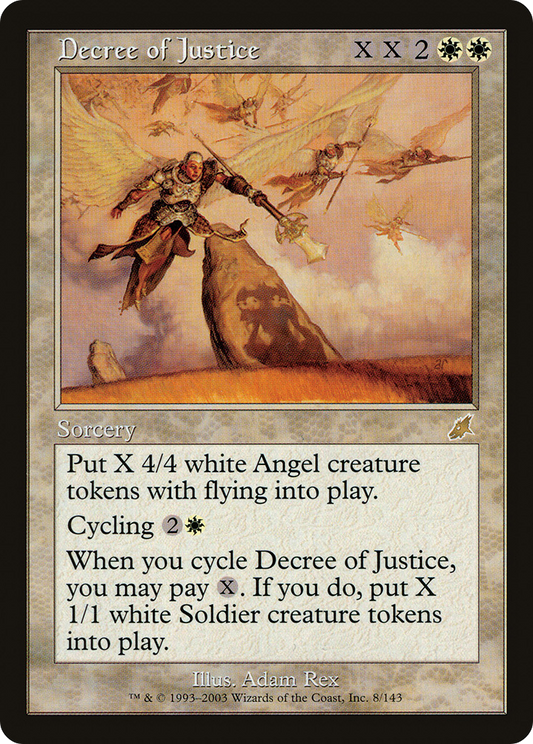 MAGIC: THE GATHERING  - Decree of Justice (SCG-008) - Scourge