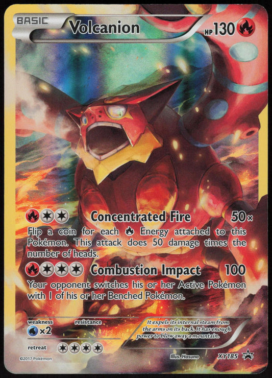 VOLCANION XY185 XY PROMO POKEMON PROMO HOLO LP