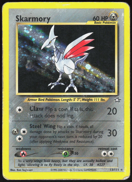 SKARMORY 13/111 NEO GENESIS POKEMON RARE HP