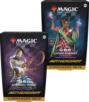MAGIC: THE GATHERING - Aetherdrift Commander Decks [Set of 2]