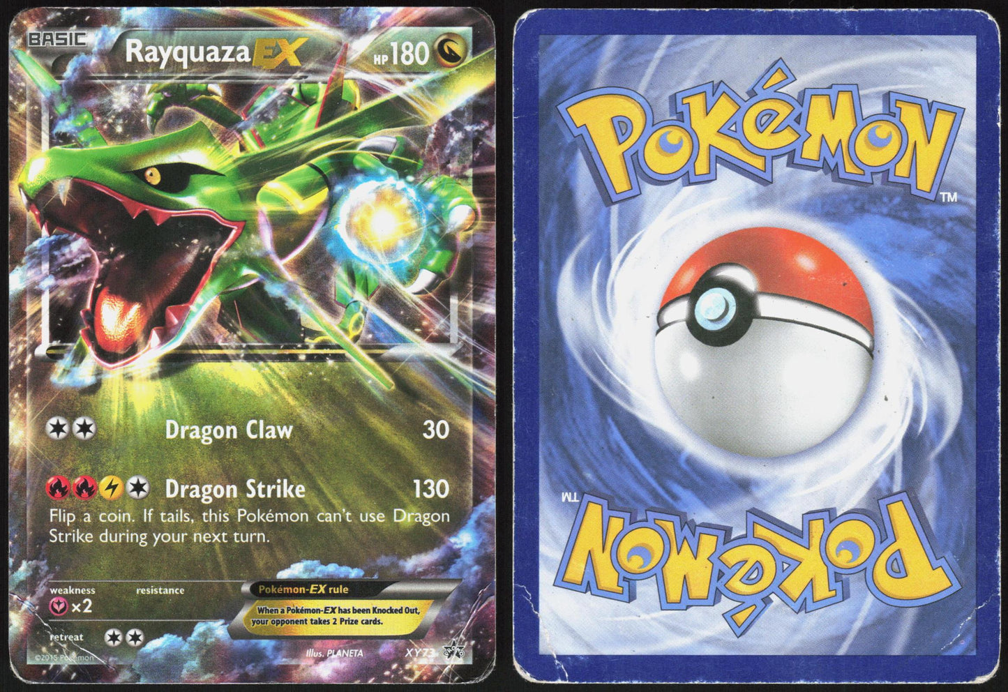 RAYQUAZA EX (XY73) XY73 XY PROMO POKEMON PROMO HP