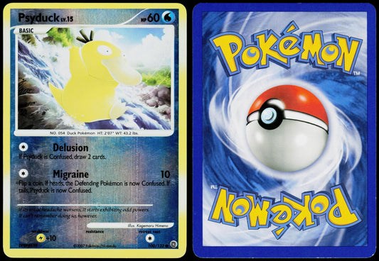 POKEMON PSYDUCK 100/132 SECRET WONDERS COMMON REVERSE HOLO