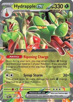POKEMON TCG - Hydrapple ex 011/131 SV Prismatic Evolutions - Double Rare