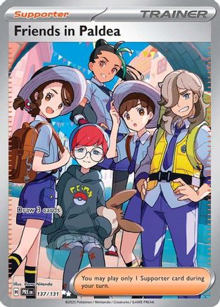 POKEMON TCG - Friends in Paldea 137/131 SV Prismatic Evolutions - Ultra Rare