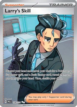 POKEMON TCG - Larry's Skill 139/131 SV Prismatic Evolutions - Ultra Rare