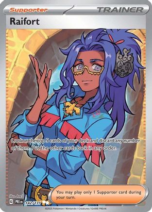 POKEMON TCG - Raifort 142/131 SV Prismatic Evolutions - Ultra Rare