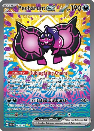 POKEMON TCG - Pecharunt ex 163/131 SV Prismatic Evolutions - Special Illustration Rare