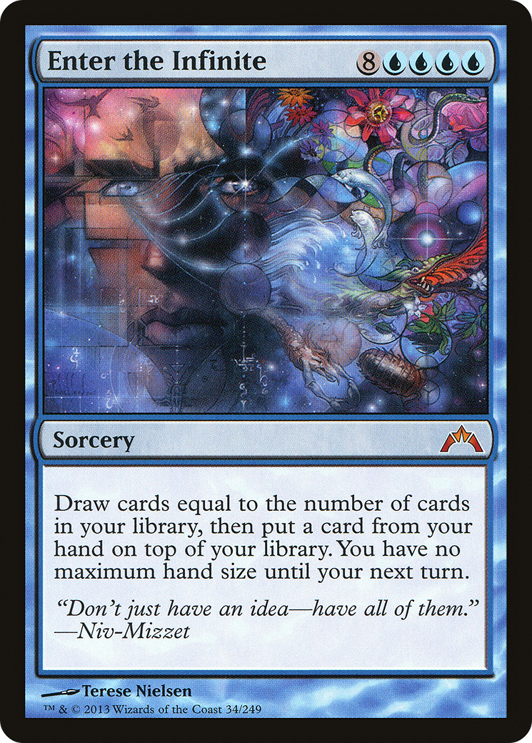 MAGIC: THE GATHERING  - Enter the Infinite (GTC-034) - Gatecrash