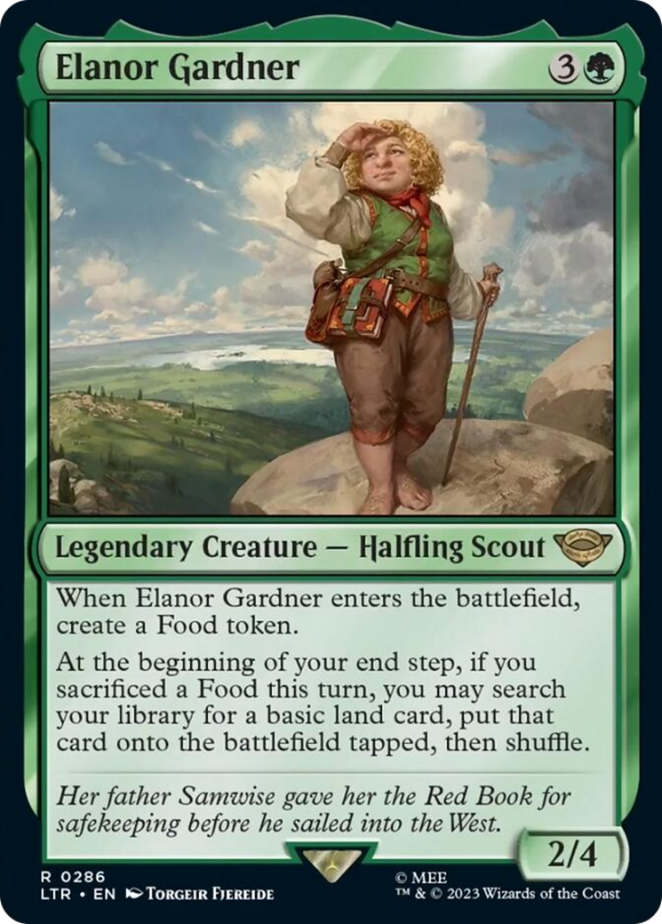 MAGIC: THE GATHERING  - Elanor Gardner (LTR-286) - The Lord of the Rings: Tales of Middle-earth