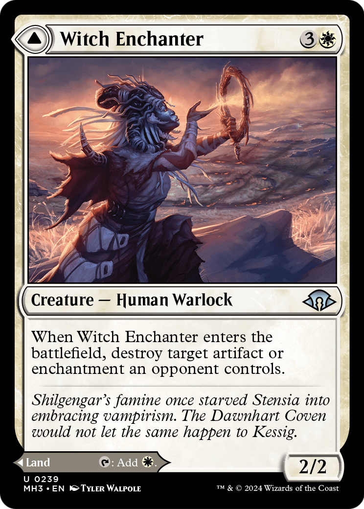 MAGIC: THE GATHERING  - Witch Enchanter (MH3-239) - Modern Horizons 3 Foil