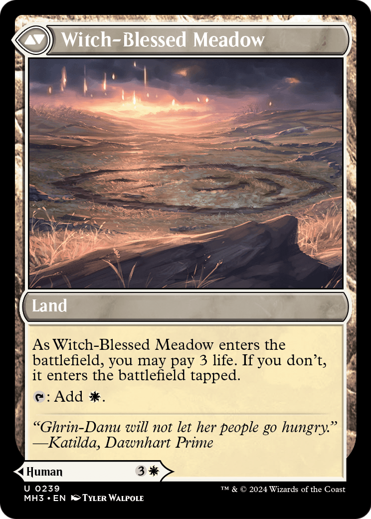 MAGIC: THE GATHERING  - Witch Enchanter (MH3-239) - Modern Horizons 3 Foil