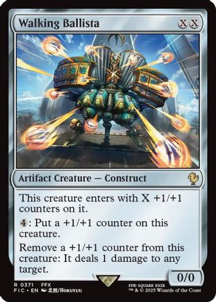 MAGIC: THE GATHERING  - Walking Ballista (FIC-371) - Commander: FINAL FANTASY