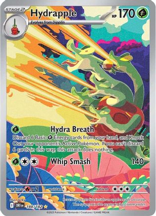POKEMON TCG - Hydrapple 188/182 SV10 Destined Rivals - Illustration Rare