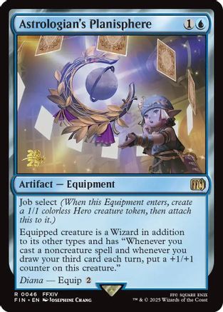 MAGIC: THE GATHERING  - Astrologian's Planisphere (PRE-046) - Prerelease Cards Foil