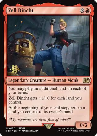 MAGIC: THE GATHERING  - Zell Dincht (PRE-170) - Prerelease Cards Foil