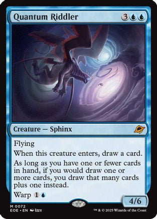 MAGIC: THE GATHERING  - Quantum Riddler (EOE-072) - Edge of Eternities