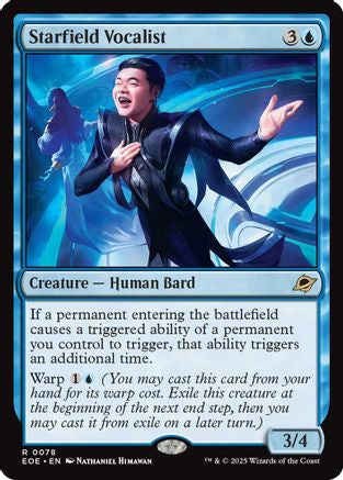 MAGIC: THE GATHERING  - Starfield Vocalist (EOE-078) - Edge of Eternities