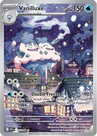 POKEMON TCG - Vanilluxe 113/086 SV White Flare - Illustration Rare