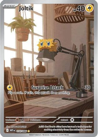 POKEMON TCG - Joltik 116/086 SV White Flare - Illustration Rare