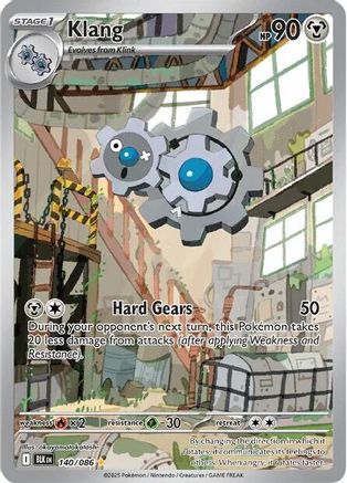 POKEMON TCG - Klang 140/086 SV Black Bolt - Illustration Rare