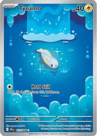 POKEMON TCG - Tynamo 113/086 SV Black Bolt - Illustration Rare