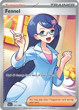 POKEMON TCG - Fennel 162/086 SV Black Bolt - Ultra Rare