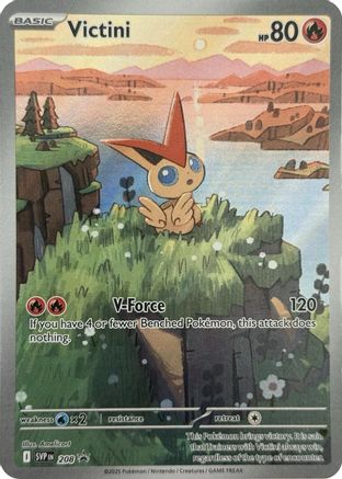 POKEMON TCG - Victini 208 SV Scarlet & Violet Promo Cards - Promo
