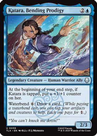 MAGIC: THE GATHERING  - Katara, Bending Prodigy (TLA-059) - Avatar: The Last Airbender Foil