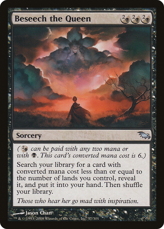 MAGIC: THE GATHERING  - Beseech the Queen (SHM-057) - Shadowmoor