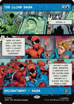 MAGIC: THE GATHERING  - The Clone Saga (Borderless) (SPM-219) - Marvel's Spider-Man